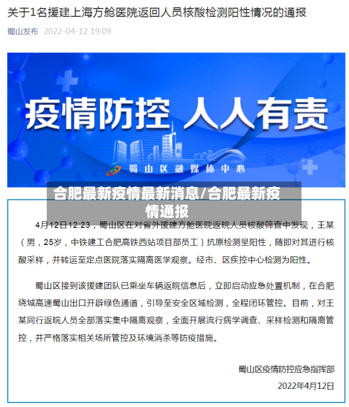 合肥最新疫情最新消息/合肥最新疫情通报-第2张图片