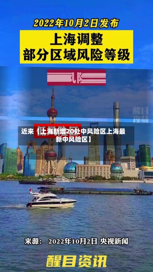 近来【上海新增20处中风险区上海最新中风险区】