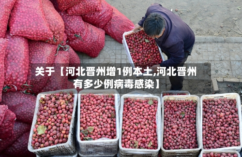 关于【河北晋州增1例本土,河北晋州有多少例病毒感染】