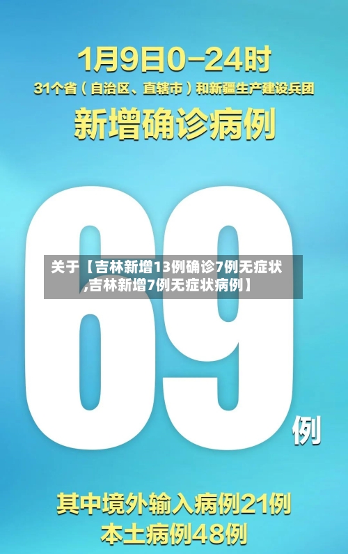 关于【吉林新增13例确诊7例无症状,吉林新增7例无症状病例】-第3张图片