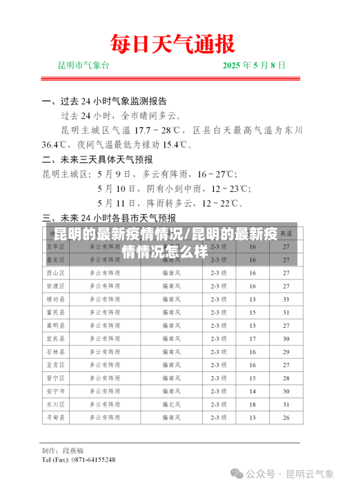 昆明的最新疫情情况/昆明的最新疫情情况怎么样