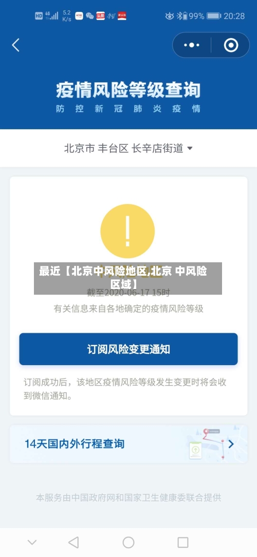 最近【北京中风险地区,北京 中风险区域】