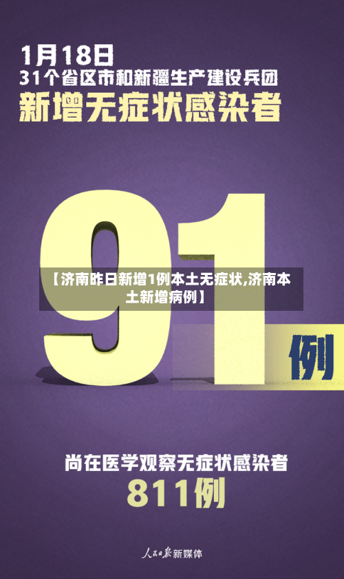 【济南昨日新增1例本土无症状,济南本土新增病例】