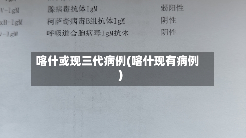 喀什或现三代病例(喀什现有病例)