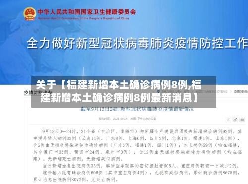 关于【福建新增本土确诊病例8例,福建新增本土确诊病例8例最新消息】