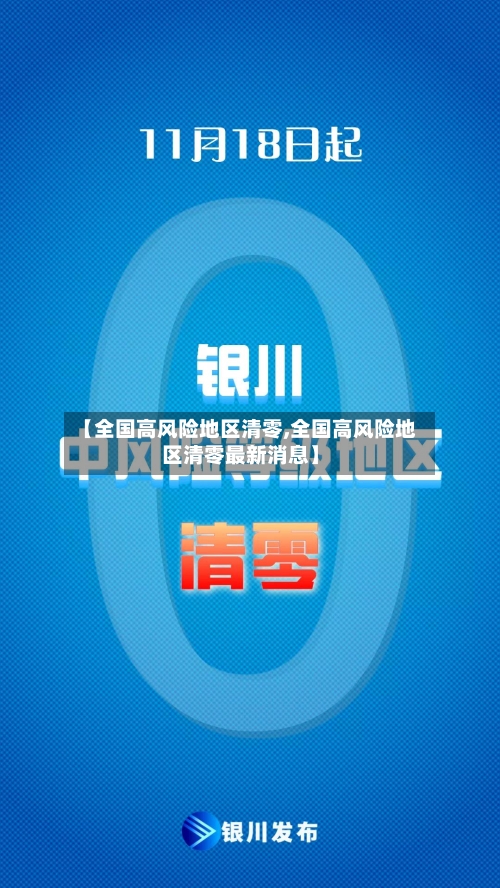 【全国高风险地区清零,全国高风险地区清零最新消息】