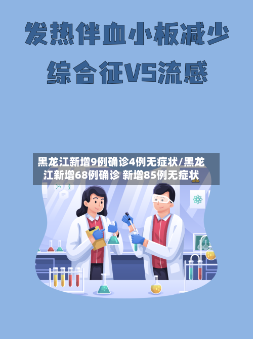 黑龙江新增9例确诊4例无症状/黑龙江新增68例确诊 新增85例无症状