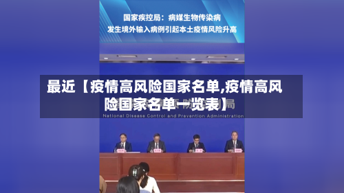 最近【疫情高风险国家名单,疫情高风险国家名单一览表】-第2张图片