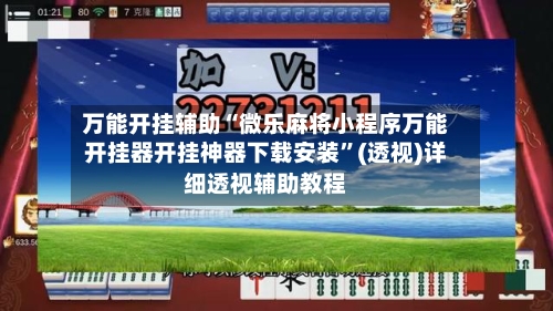 万能开挂辅助“微乐麻将小程序万能开挂器开挂神器下载安装	”(透视)详细透视辅助教程-第2张图片