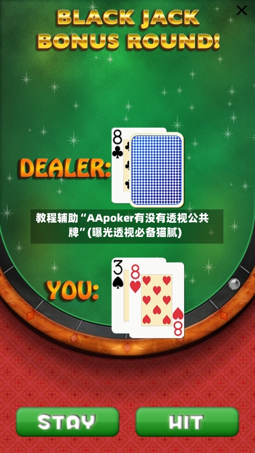 教程辅助“AApoker有没有透视公共牌”(曝光透视必备猫腻)