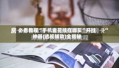 必看教程“手机金花挂在哪买”开挂神器{透视辅助}全揭秘-第3张图片