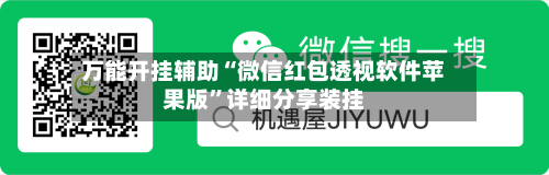 万能开挂辅助“微信红包透视软件苹果版”详细分享装挂-第2张图片