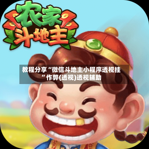 教程分享“微信斗地主小程序透视挂”作弊(透视)透视辅助