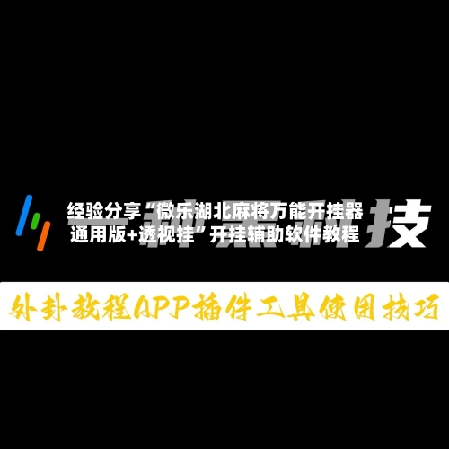 经验分享“微乐湖北麻将万能开挂器通用版+透视挂”开挂辅助软件教程