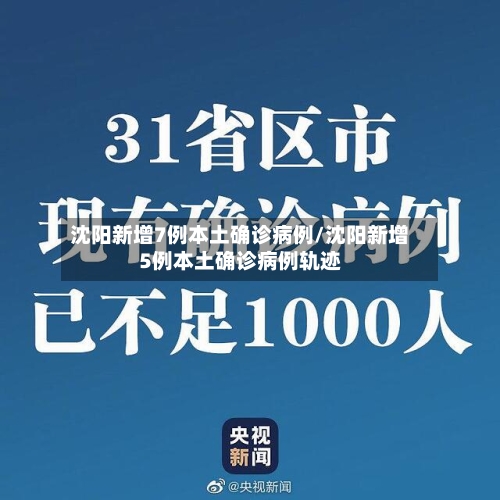 沈阳新增7例本土确诊病例/沈阳新增5例本土确诊病例轨迹