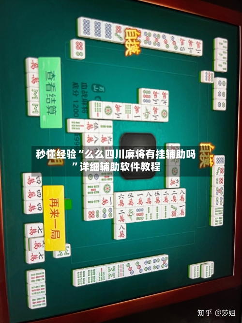 秒懂经验“么么四川麻将有挂辅助吗”详细辅助软件教程